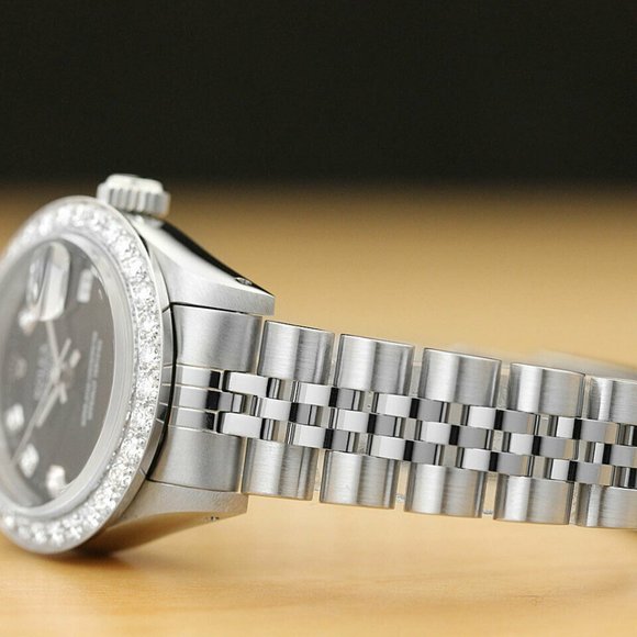 Sale! Rolex 1ct+ Diamond Datejust White Gold Ladies Watch main image 7